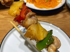 菠萝鸡肉串-星光小把串·海鲜烧烤(西安路店)