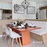 今日分享谁家还做飘窗呀, 现在流行卡座设计