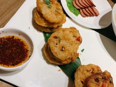 椒盐藕夹-枣子树·素食餐厅(普陀山店)