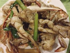 姜葱炒花蟹-盛港湾海鲜食府(黄沙店)