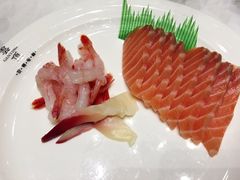 三文鱼甜虾-云顶旋转自助景观餐厅