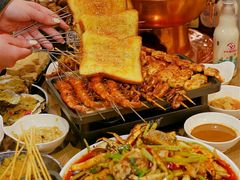 -宝记烧烤·碳锅羊肉·羊蝎子火锅·夜食社(文体路创始店)