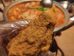 芝士味炸鸡-春熙台韩国料理·章鱼肥牛(西丽店)