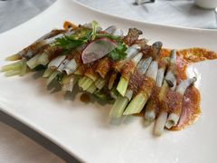 秋葵拌沙虫-黑明餐厅(白鹭洲店)