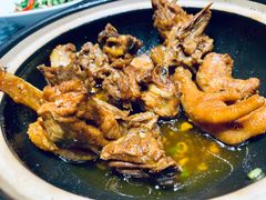 竹中驿土鸡煲-竹中驿农家餐馆