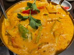 咖喱椰奶海鲜锅-大头虾越式风味餐厅(光明广场店)