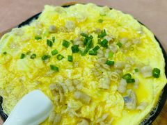 铁板鲨鱼肠焗蛋-众源美食(光复阁店)