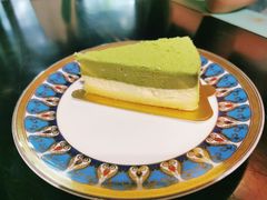 抹茶双重芝士蛋糕-The Flowers Coffee(南山店)