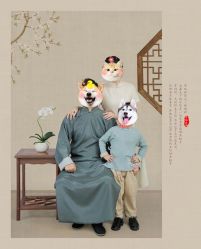 -时光纪亲子全家福照相馆(静安店母女写真父母纪念照)