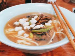 虾爆鳝面-奎元馆.百年奎元.非遗传承(西湖边的解放路店)