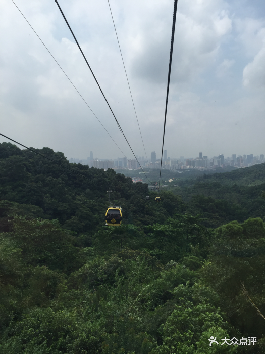 白云山风景名胜区缆车图片