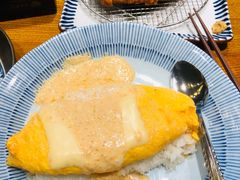 熔岩明太子猪排蛋包饭-堂本家洋食别馆·炸猪排(中心城店)