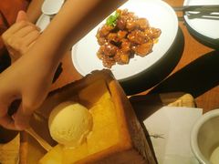 雪花糖醋里脊-绿茶餐厅(乐峰广场店)