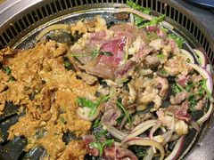 -明洞阿姨·韩式酱蟹烤肉·创意料理(三元桥店)