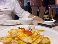 大虾油炒淮山百合-钟菜·粤菜点心·宴请(海上世界·汇港二期店)