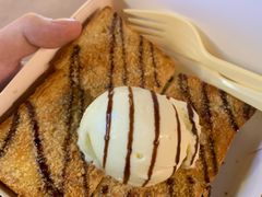 香草冰淇淋厚吐司-阿信厚吐司(曾厝垵店)