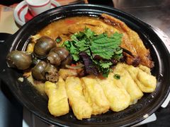 原味螺蛳鸭脚煲-老表记广西宵夜螺蛳鸭脚煲(西大店)