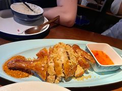 龙井茶香脆皮鸡-绿茶餐厅(深圳龙华天虹购物中心店)