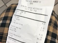 账单-In-N-Out Burger(LAX)