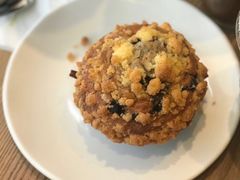 大蘑菇头清新蓝莓麦芬-星巴克臻选(湖滨道店)