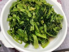 虾酱通菜-凤城康记饭店