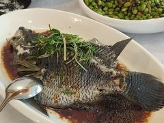 特色葱油飞鱼-岭南海晏楼(滨江东总店)