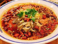 川味毛血旺-东北农家小院(定西路店)
