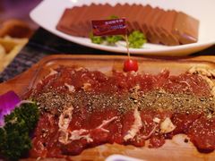 黑椒嫩牛排-热火朝天鲜切牛肉火锅(南强街巷店)