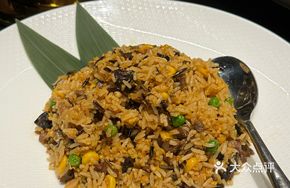 Dry Mushroom Fried Rice
