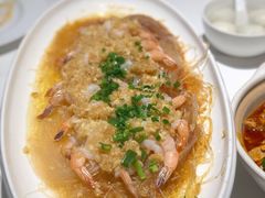 港式蒜香蒸明虾-渝信川菜(工体店)