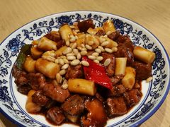 松子牛肉炒年糕-兔爸私家小厨(新北万达店)