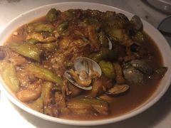 茄子炖蚬子-日丰园海肠水饺·老字号大连海鲜(和平广场店)