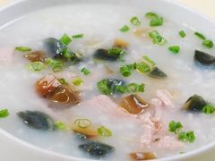 皮蛋瘦肉粥-同济大学-北苑食堂