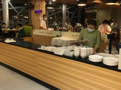 自助取餐区-感恩心素食馆(百世广场店)