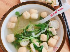 油豆腐粉丝汤-小姜锅贴(凤凰街店)