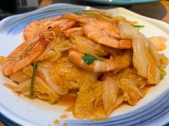 大虾烧白菜-1937青岛老味道·海肠捞饭·青岛菜(大鲍岛栈桥店)