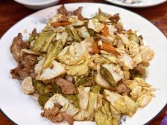 泡菜炒肉-土菜水饺村(宁夏路店)