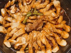 排骨豆角卷子-华盛园卷子王农家菜水库鱼