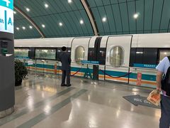 -龙阳路磁悬浮列车总站-停车场