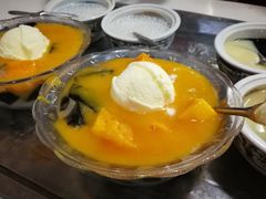 芒果西米龟苓膏-梧州双钱龟苓膏(丽港航母店)