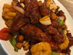 椒香虾仁爆鸡球-陈傻子餐厅(世纪都会店)