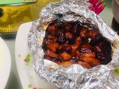 栗子烧鸡配鹌鹑蛋-陆壹捌餐厅(五大道店)