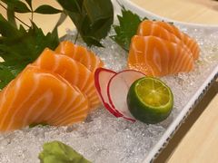 三文鱼刺身-柏鮨寿司.刺身.定食(米山町地中海店)