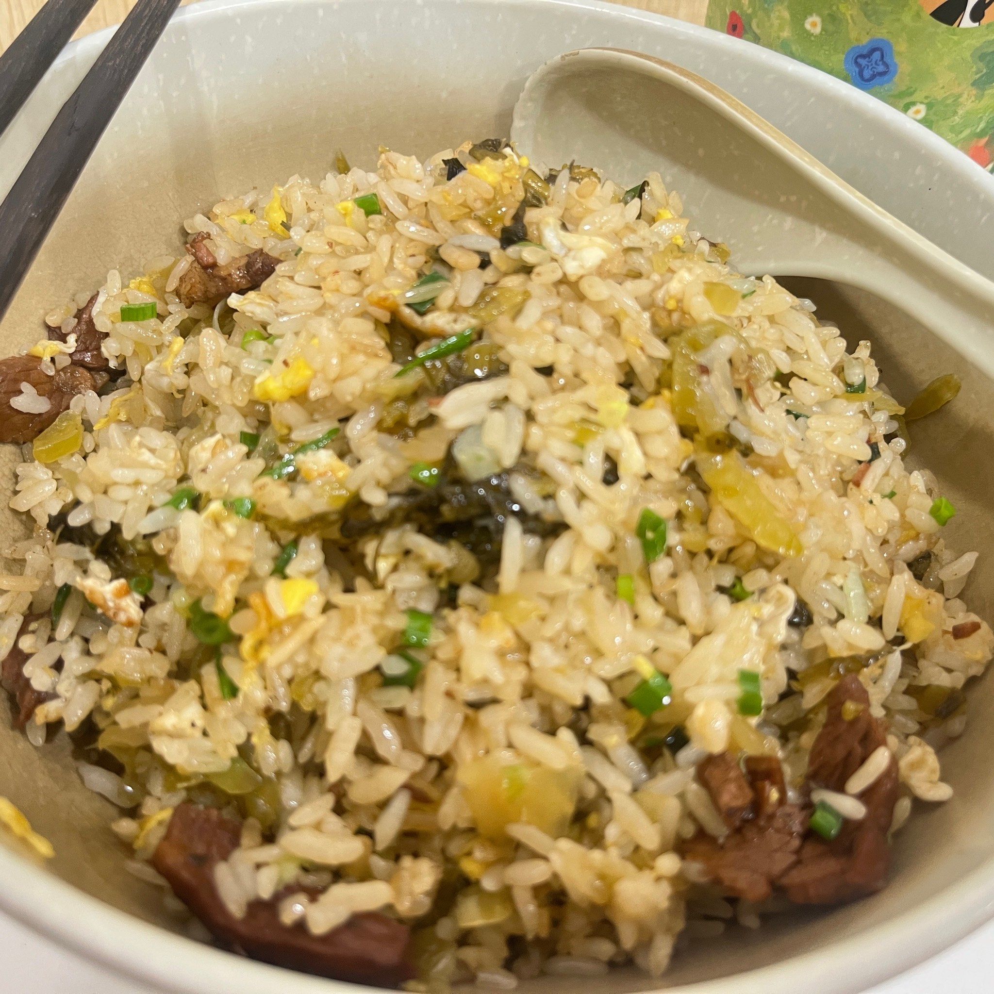酸菜牛肉炒饭的终极诱惑