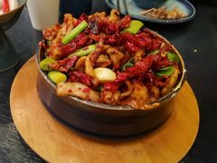 宫爆板筋-山石榴·贵州菜(丰盛里店)