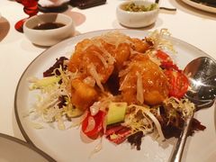 柚子沙拉芥末虾球-三号黄浦会Canton Table