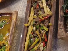 芒果炒牛肉-火咂咂竹筒宴(告庄店)