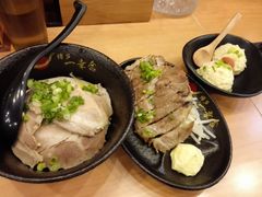 明太子土豆泥沙拉、博多叉烧饭、火炙叉烧-博多一幸舍(侨福芳草地购物中心店)