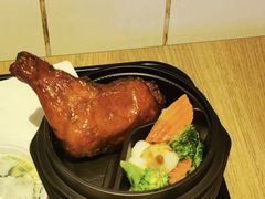 港式烧味脆皮大鸡腿饭-肯德基(巨野新天地店)
