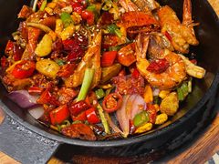 干锅鲜虾鲜鱿鱼-美森西餐厅(曙光大道店)